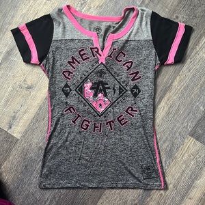 American Fighter tee